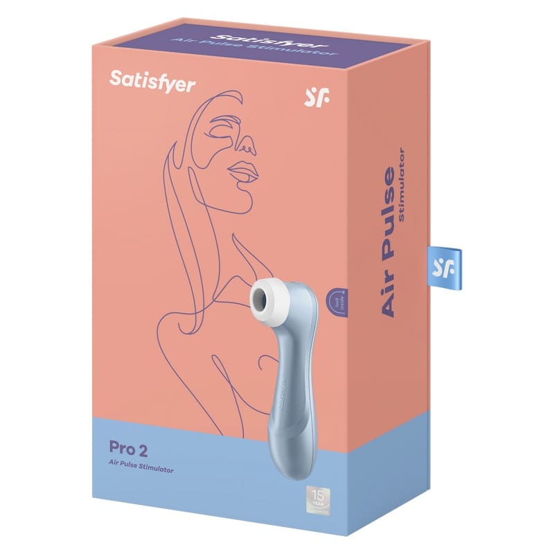 Satisfyer Pro 2: 11-Level Air Pulse Clitoral Stimulator for Women