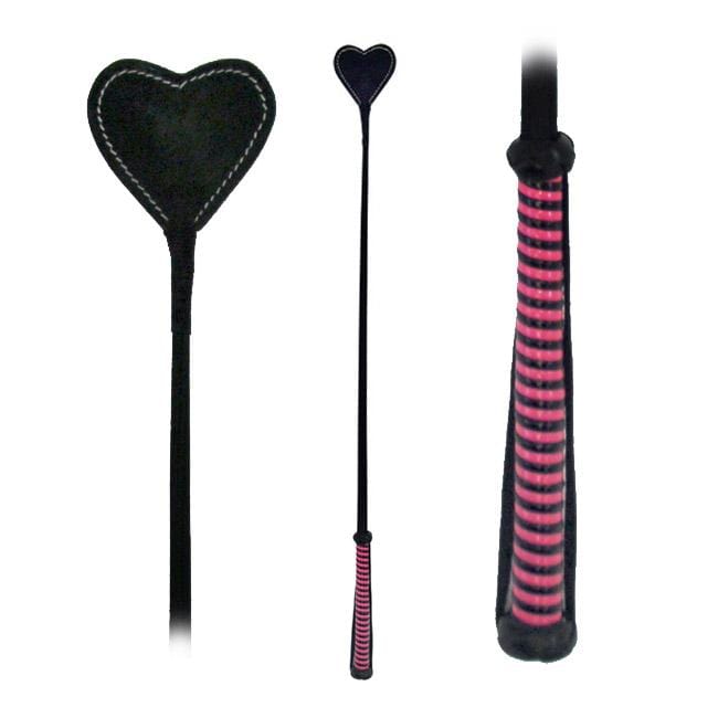Heart - Shaped Vegan - Friendly Fetish Riding Crop for Naughty Fun