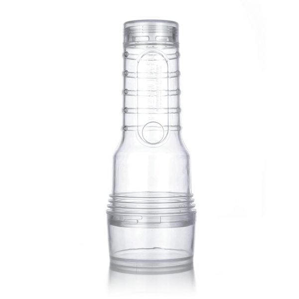 Fleshlight Ice Lady Crystal: Transparent Self - Pleasure Device for Unmatched Visual Thrills