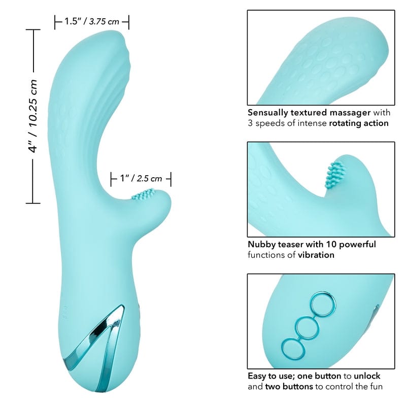Calexotics California Dreaming Catalina Climaxer Luxury Rabbit Massager for Ultimate Pleasure