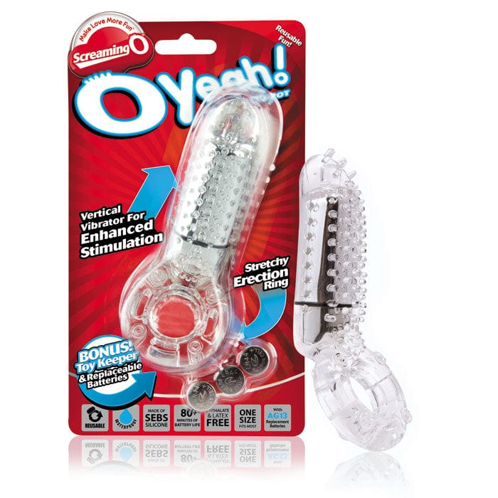 Screaming O Super-Powered Vertical Ring Vibe for Intimate Pleasure