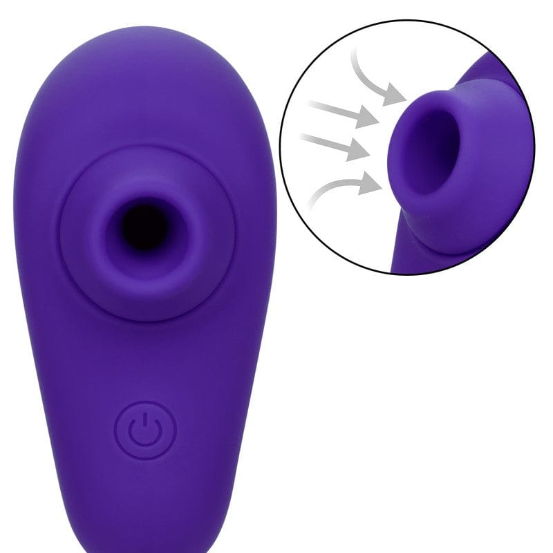 Calexotics Neon Vibes Luxury Handheld Personal Pleasure Massager - The Kissing Vibe