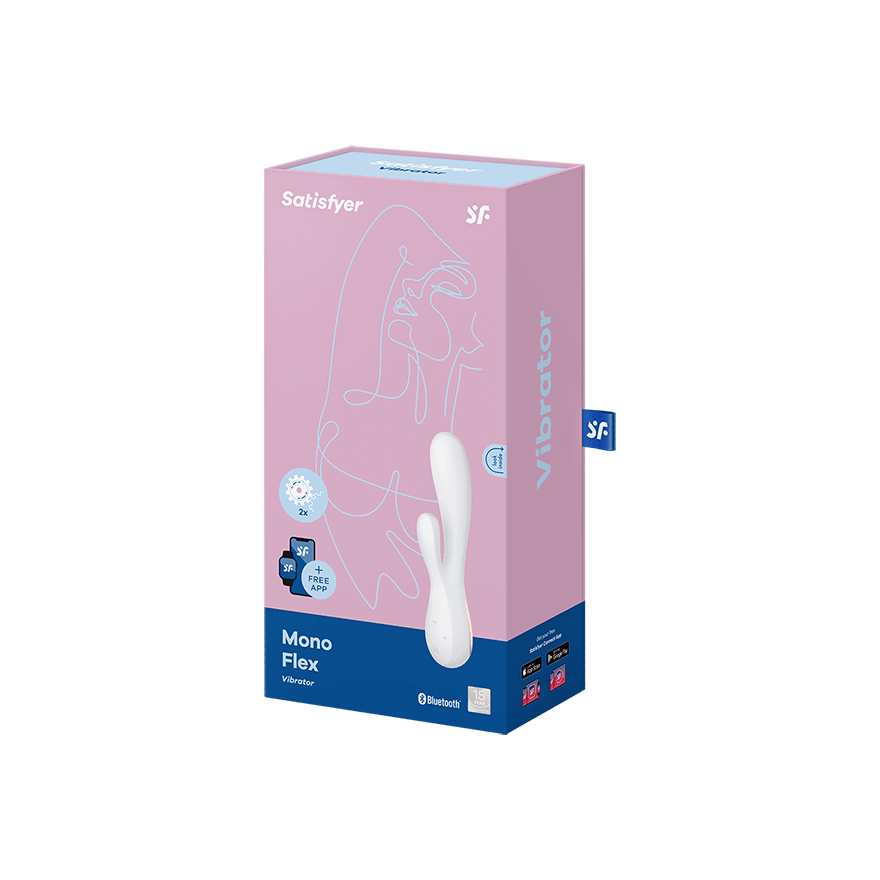 Flexible Satisfyer Mono Dual Stimulator with 50 Vibration Combinations