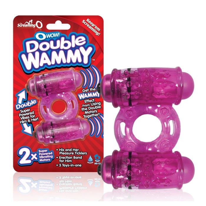 Screaming O Super-Powered Double-Vibrating Couples Cock Ring