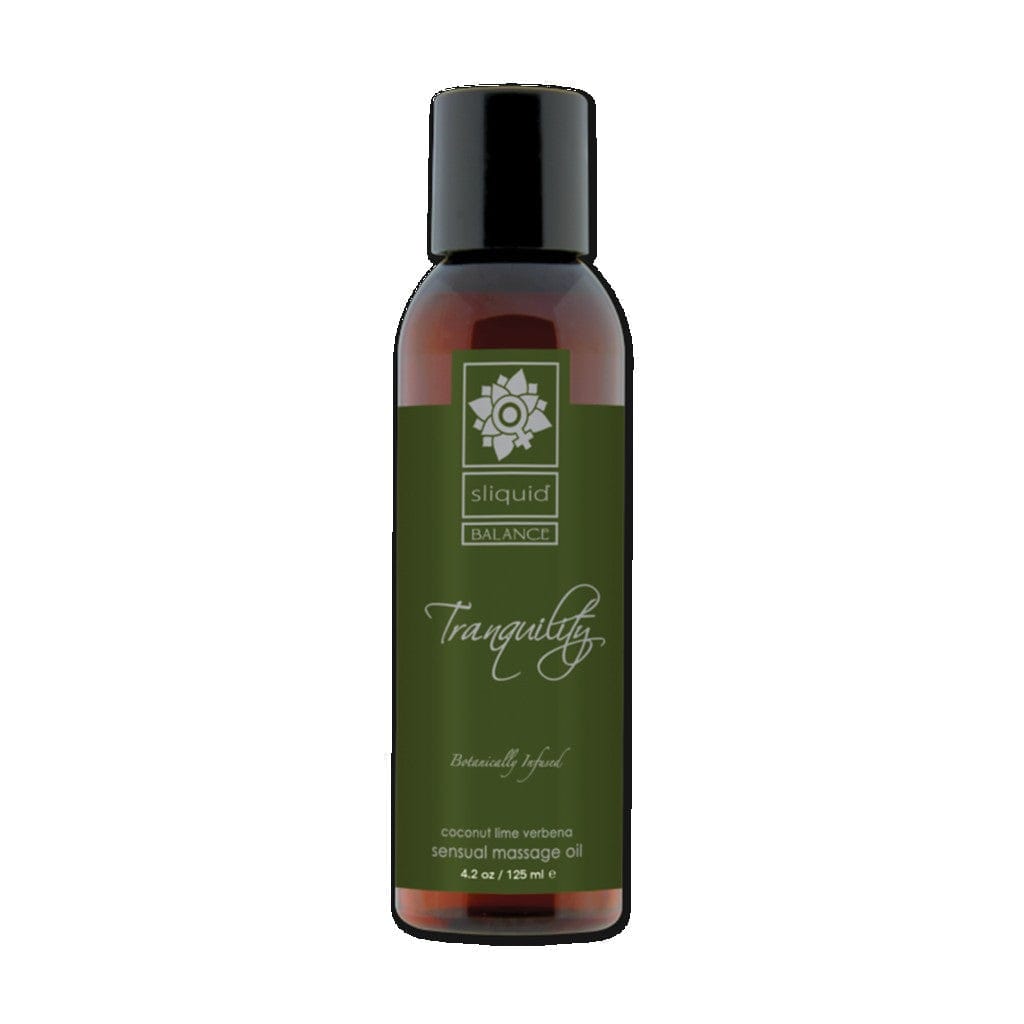 Sliquid Balance Tranquility: Vegan, Organic Massage Oil for Relaxation