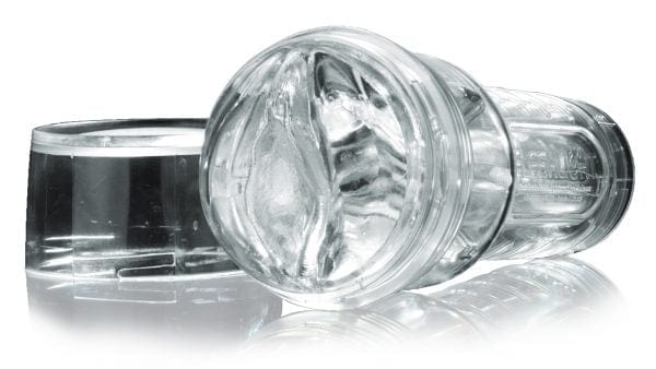 Fleshlight Ice Lady Crystal: Transparent Self - Pleasure Device for Unmatched Visual Thrills