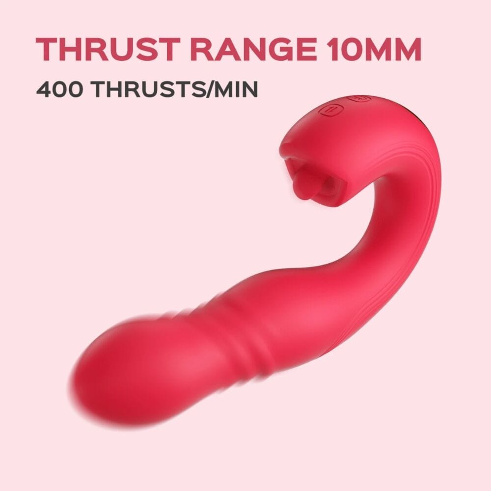 Honey Play Box Joi Thrust: App-Controlled Waterproof G-spot & Clit Pleasure Vibrator