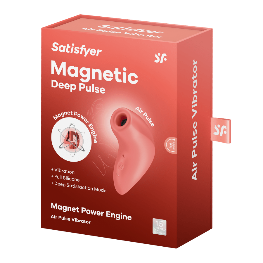 Satisfyer Clitoral Air Pulse Vibrator with Magnetic Deep Pulse Technology