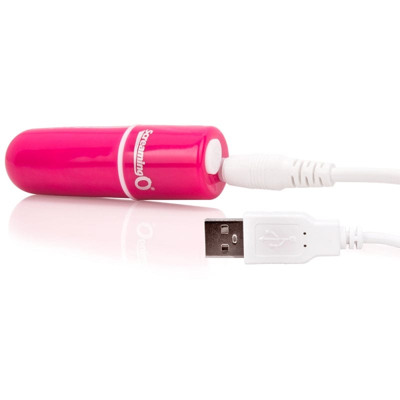 Screaming O Rechargeable Charged Vooom Bullet Vibrator with 10 Functions