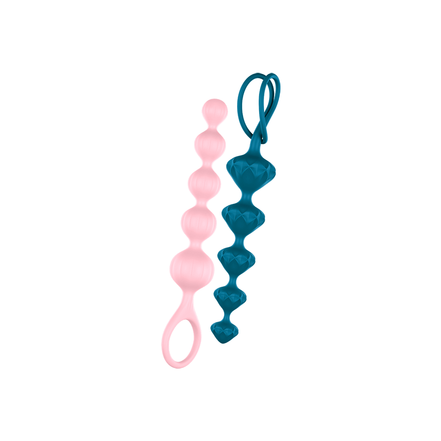 Colorful Anal Love Beads by Satisfyer for Enhanced Pleasure