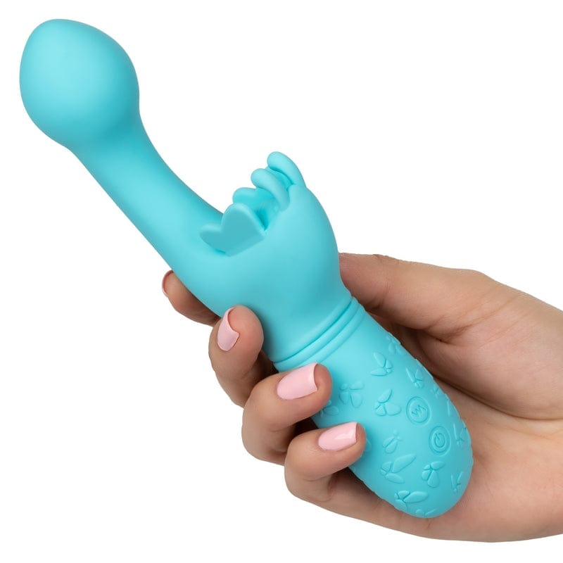 Calexotics Rechargeable Butterfly Kiss Vibrator - An Ideal Adult Toy for Women's Intimate Pleasure