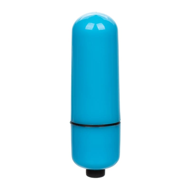 Calexotics Blue Bullet Vibrator in Foil Pack for On - the - go Intense Pleasure