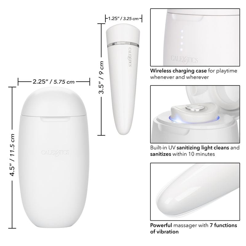 Calexotics White My Pod Personal Pleasure Massager
