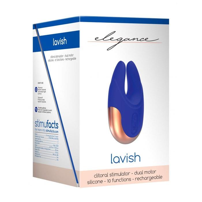 Luxurious Shots Dual - Motor Clitoral Vibrator with High - Speed Motors