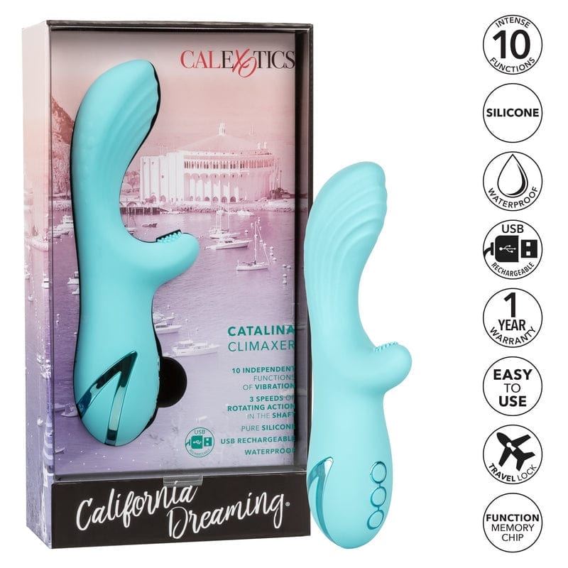Calexotics California Dreaming Catalina Climaxer Luxury Rabbit Massager for Ultimate Pleasure