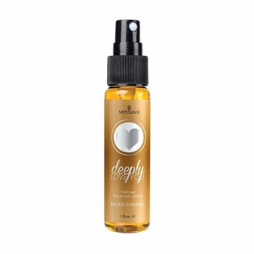 Sensuva Salted Caramel Throat Relaxing Spray for Deep Love