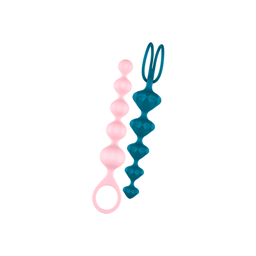 Colorful Anal Love Beads by Satisfyer for Enhanced Pleasure