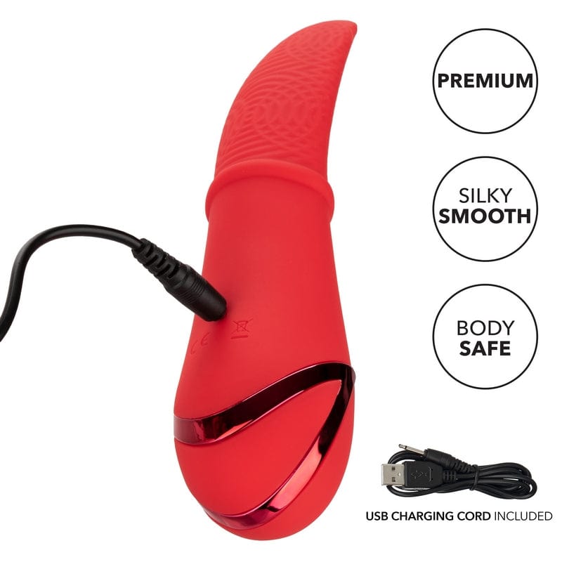 CalExotics California Dreaming Laguna Beach Lover Luxury Tongue-Like Vibrator for Intense Pleasure