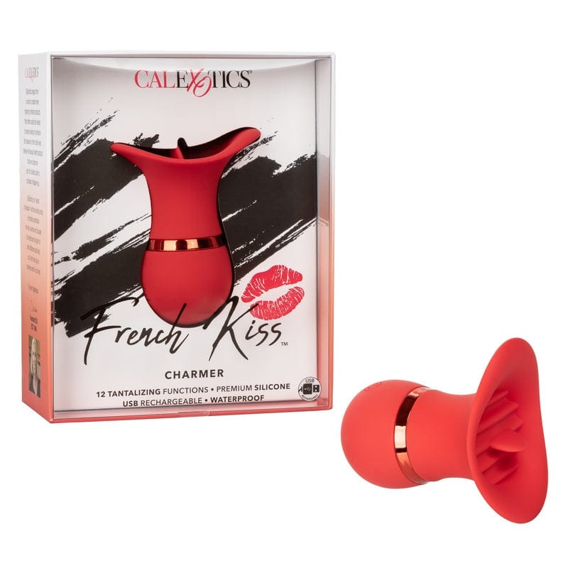 Calexotics French Kiss Charmer - A Compact and Powerful Sensual Stimulation Massager