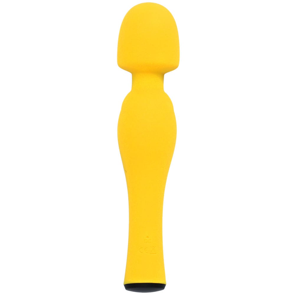 Brazzers Yellow Magic Stick Wand Vibrator with Adjustable Intensity