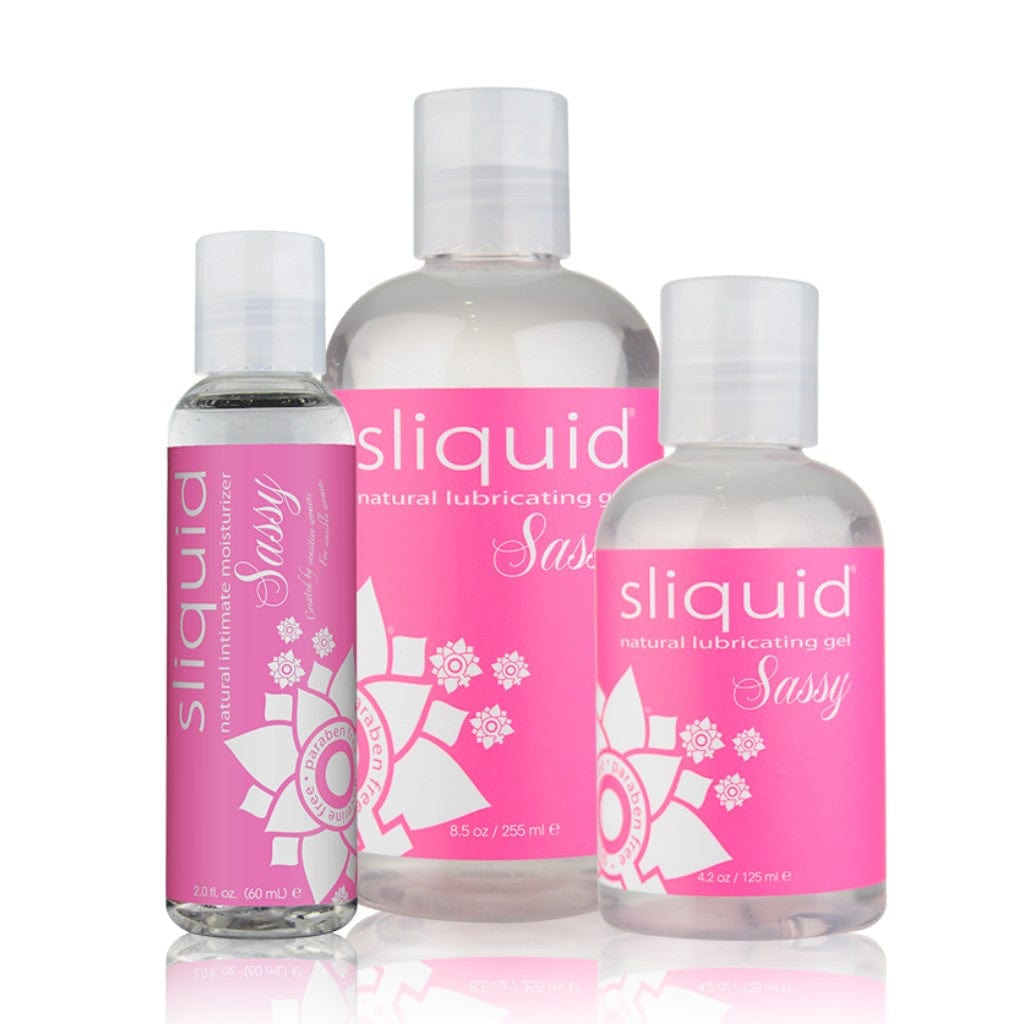 Sliquid Sassy: 100% Vegan Natural Thick Gel Lubricant for Anal Play