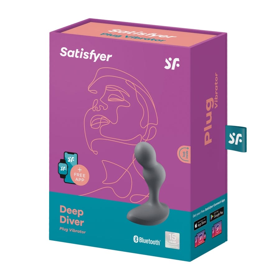Satisfyer Deep Diver Anal Vibrating Plug - Ideal for Adventurous Anal Stimulation