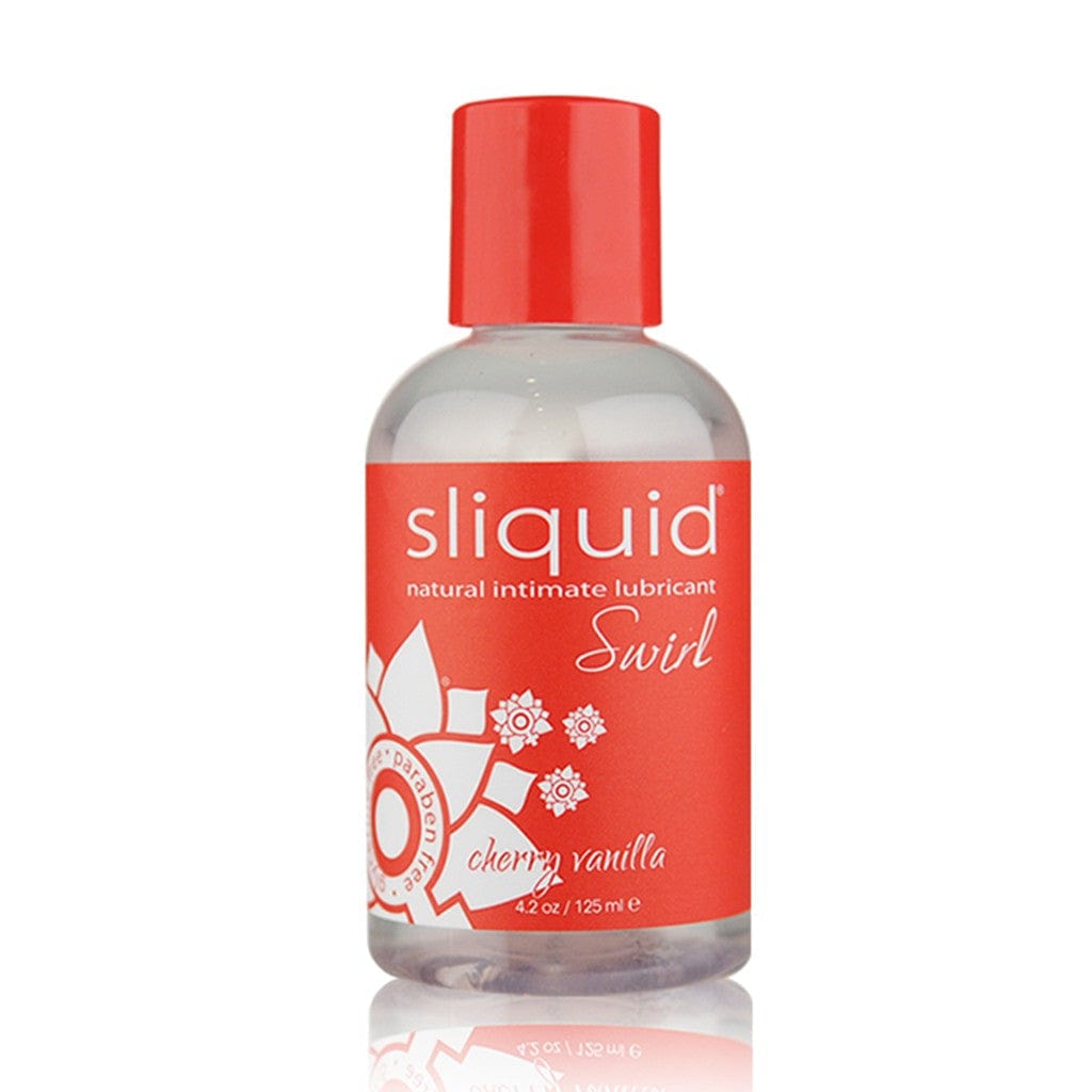 Sliquid Swirl Cherry Vanilla Flavored Water-Based Personal Lubricant for Enhanced Intimate Experiences