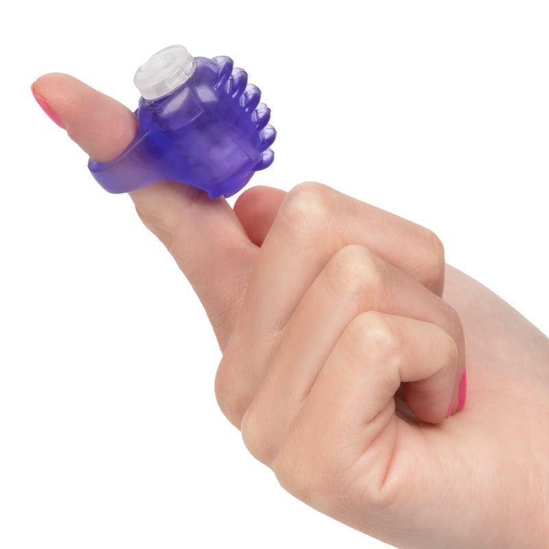 Calexotics Foil Pack Soft & Stretchy Vibrating Finger Teaser for Intimate Moments