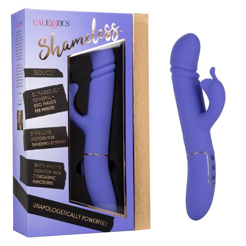 Calexotics Luxury Shameless Seducer Rabbit-style Thrusting Vibrator for Ultimate Pleasure