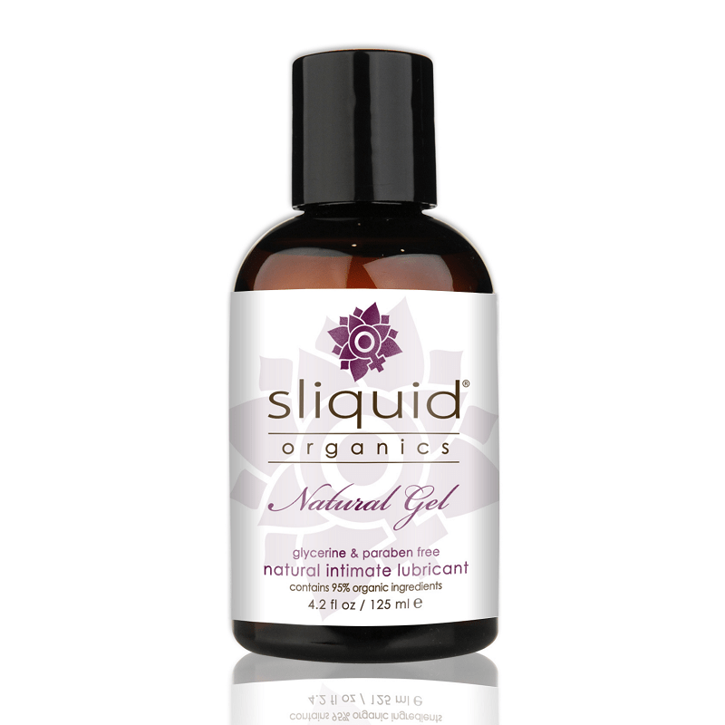 Sliquid Organics All - Natural Vegan Ultra - Thick Water - Based Gel Lubricant for Intimate Use