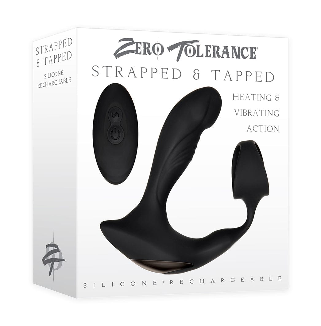 Zero Tolerance Remote-Controlled Heated Vibrating Prostate Penis Ring