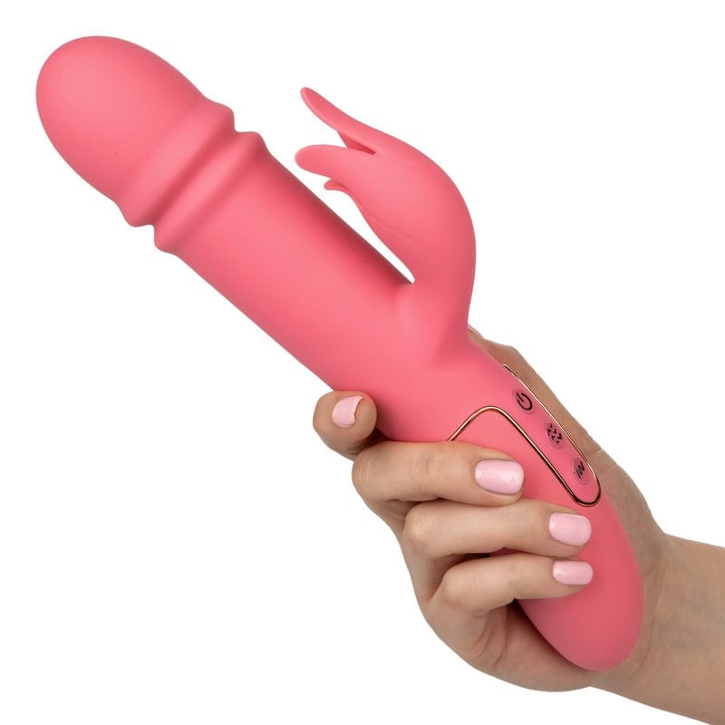 Calexotics Shamelessly Teasing Rabbit Style Thrusting Vibrator for Ultimate Pleasure