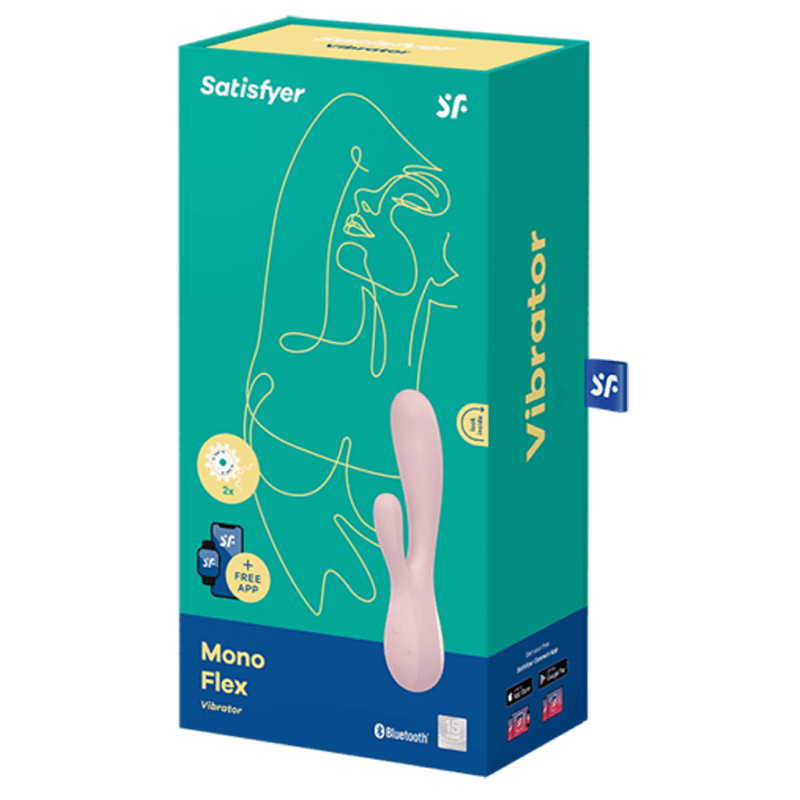 Flexible Satisfyer Mono Dual Stimulator with 50 Vibration Combinations