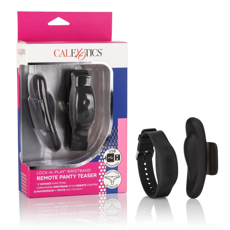 Calexotics Discreet Wristband Remote-Controlled Panty Vibe with 12 Vibrations
