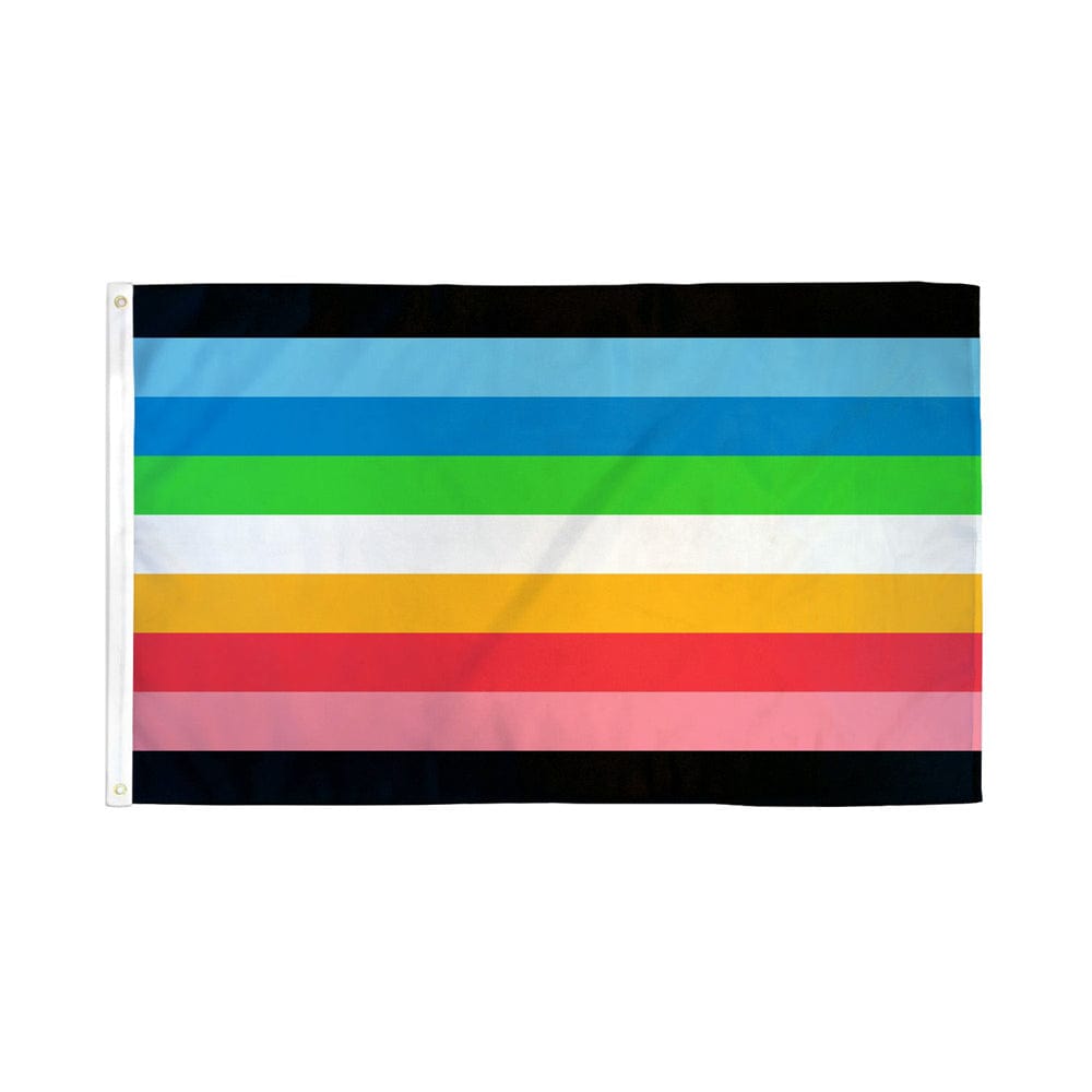 High - Quality 3 Feet by 5 Feet Queer Pride Flag from Flags Importer