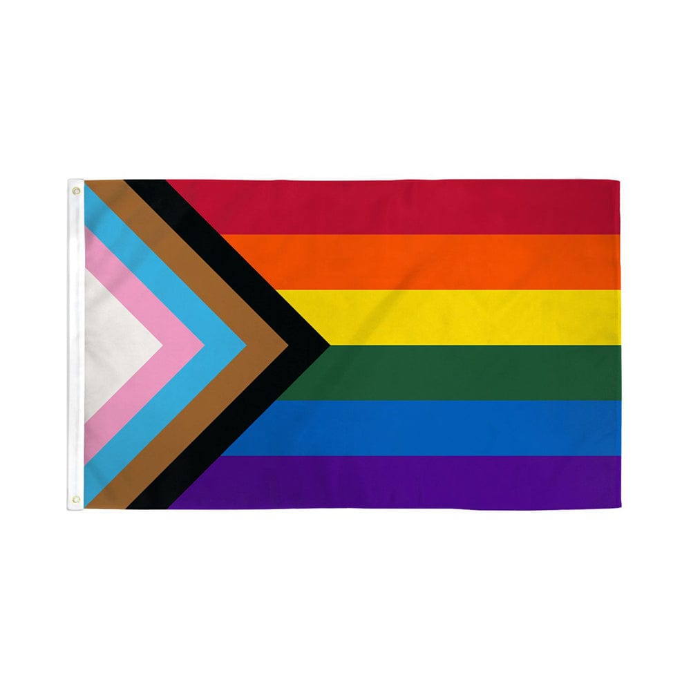 3' x 5' High - Quality Progress Quasar Pride Flag by Flags Importer