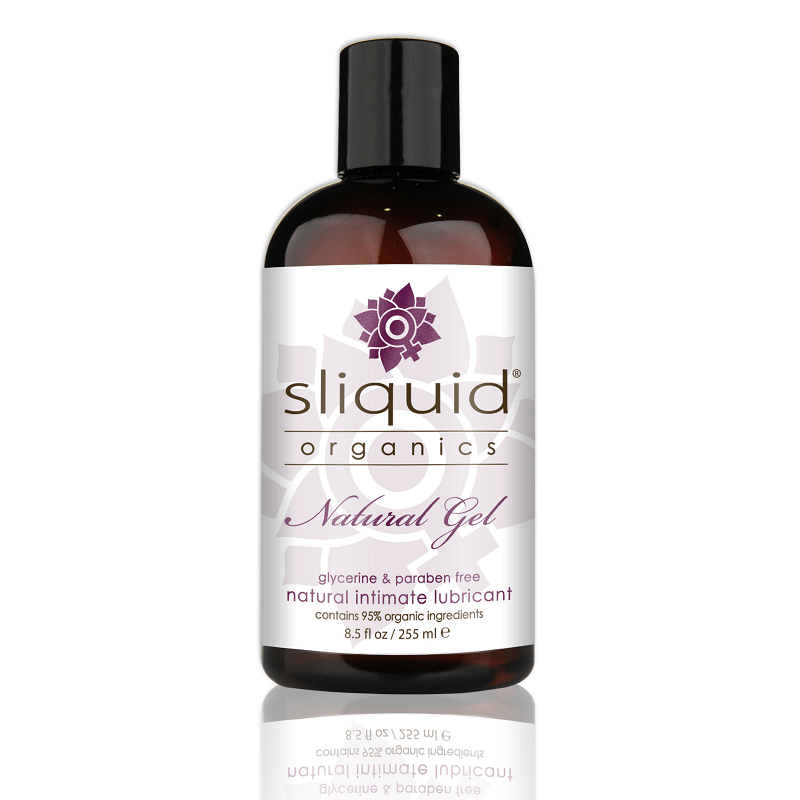 Sliquid Organics All - Natural Vegan Ultra - Thick Water - Based Gel Lubricant for Intimate Use