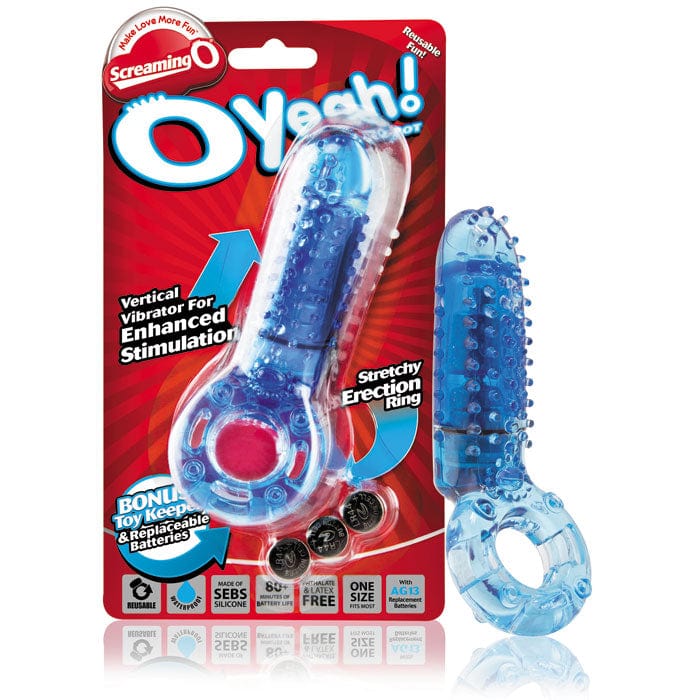 Screaming O Super-Powered Vertical Ring Vibe for Intimate Pleasure