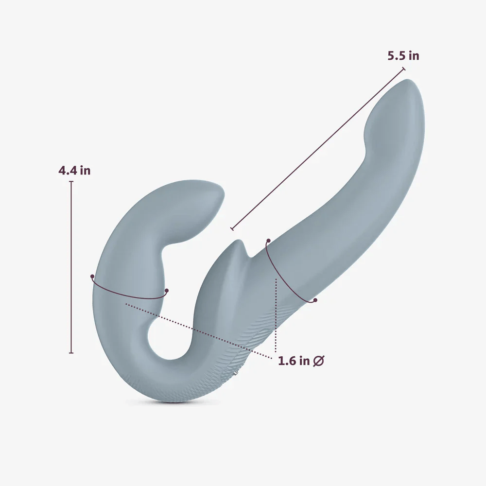 Fun Factory Premium Double Rechargeable Share Vibe Pro for Intense Pleasure