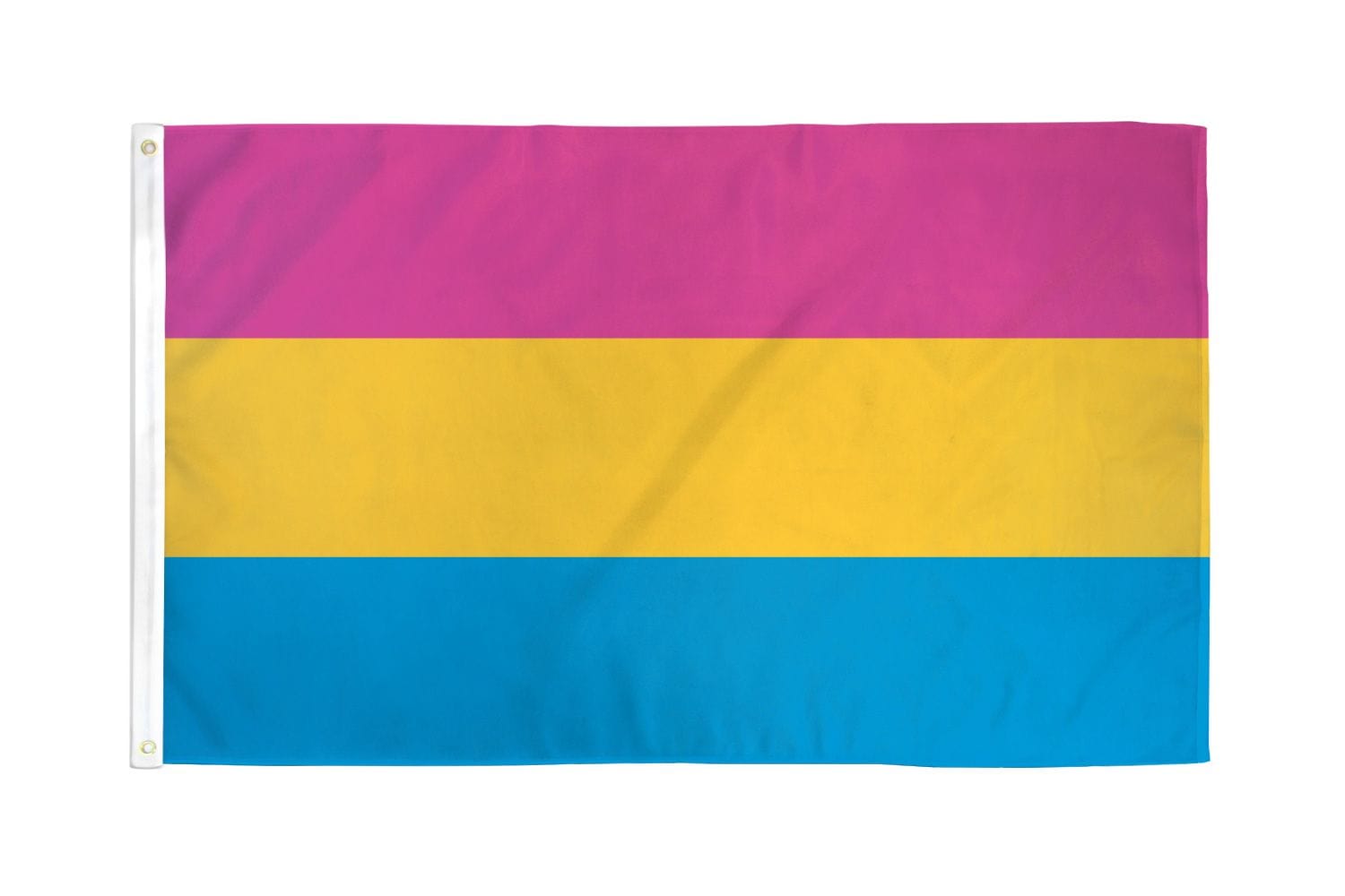 High - Quality 3' x 5' Pansexual Pride Flag Imported by Flags Importer