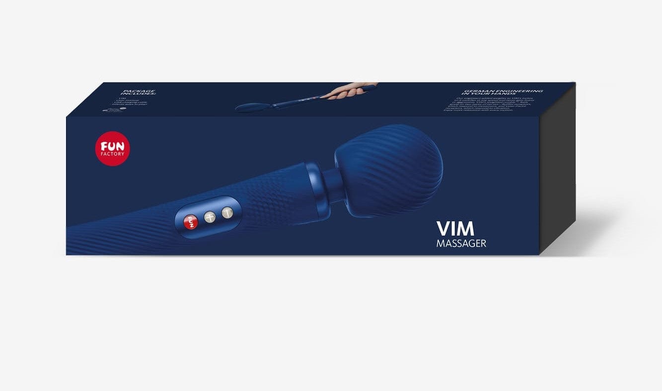 Fun Factory Vim Premium Weighted Rumble Wand Massager for Ultimate Pleasure and Relaxation