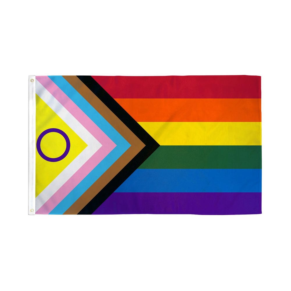 3' x 5' High - quality Inclusive Pride Flag by Flags Importer