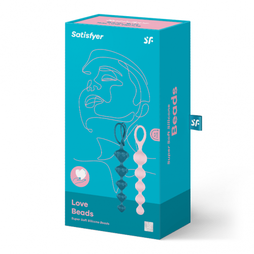 Colorful Anal Love Beads by Satisfyer for Enhanced Pleasure