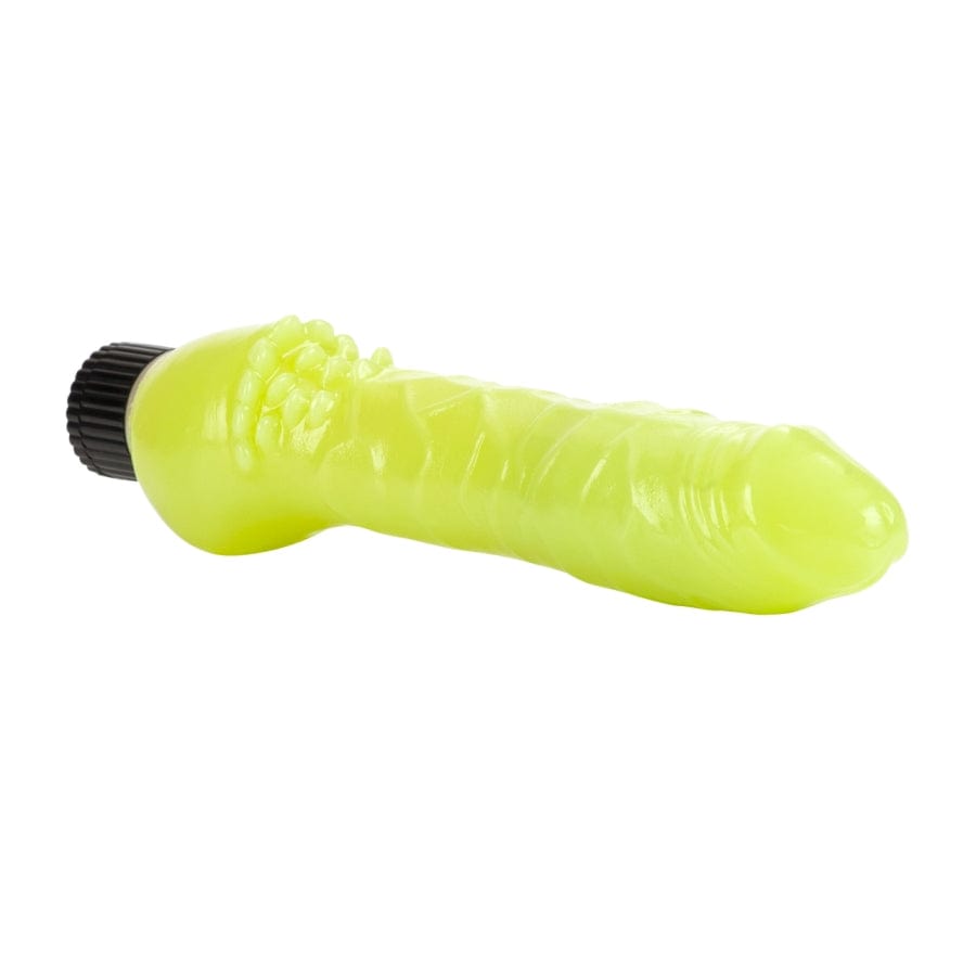 Calexotics Soft PVC Jelly Glow-in-the-Dark Multi-Speed Penis Vibrator