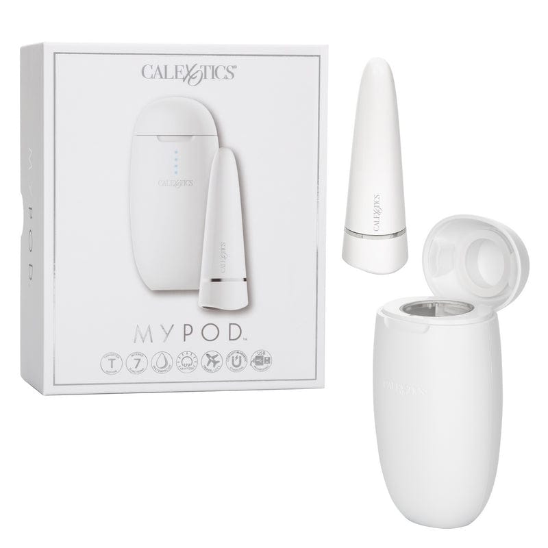Calexotics White My Pod Personal Pleasure Massager