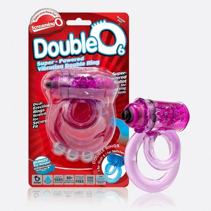 Screaming O DoubleO 6 Wireless Waterproof Vibrating Ring for Enhanced Couple Pleasure