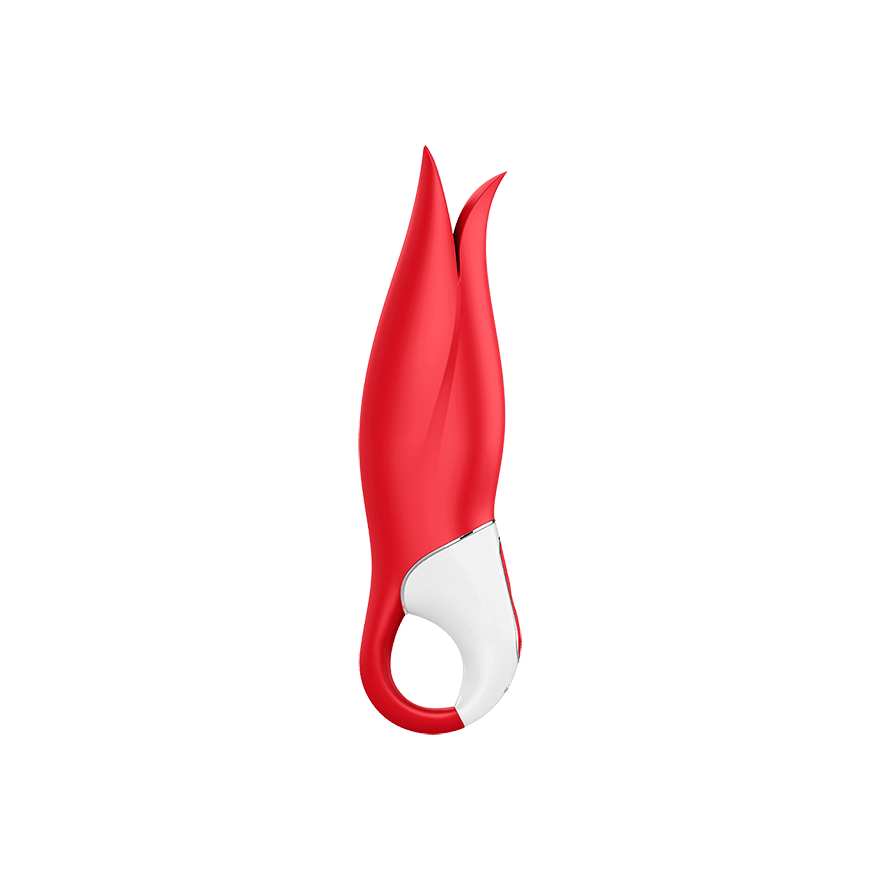 Satisfyer Female Power Flower Silicone Sexual Vibrator for Clitoral and Vaginal Stimulation