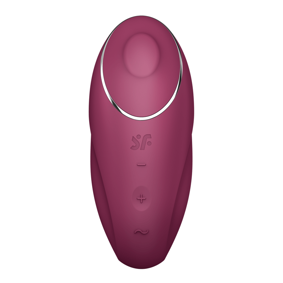 Satisfyer Tap & Climax 1 Luxury Lay - on Clitoral Vibrator for Women