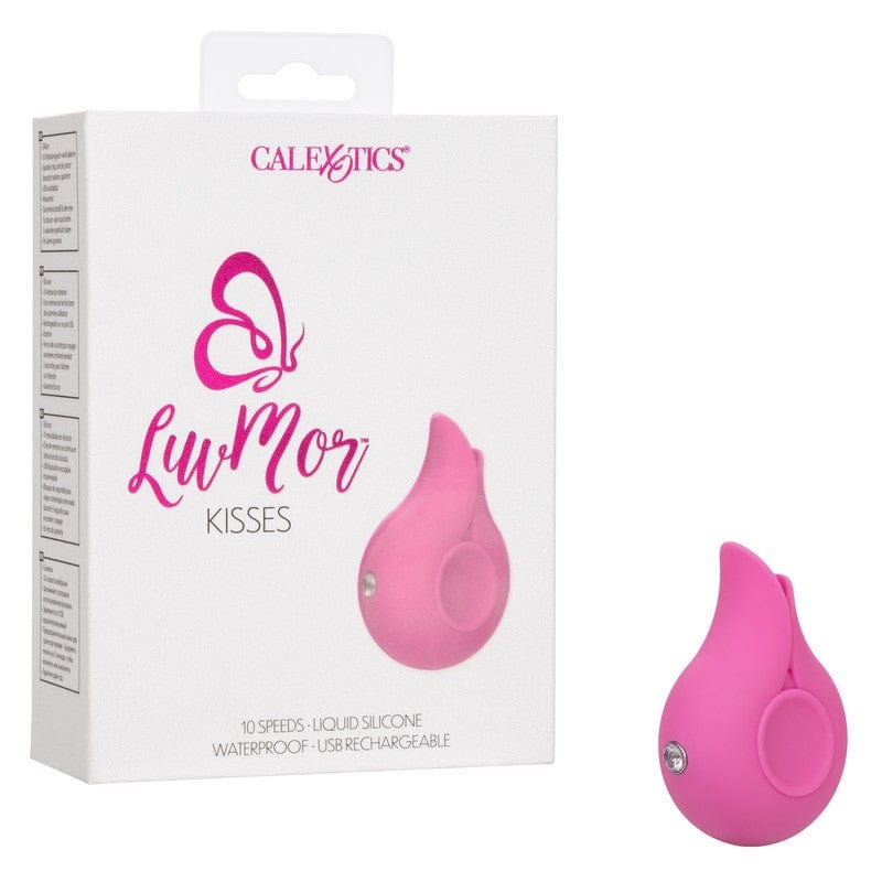 Calexotics LuvMor Kisses Curved Vibration Massager with 10-Speed Settings