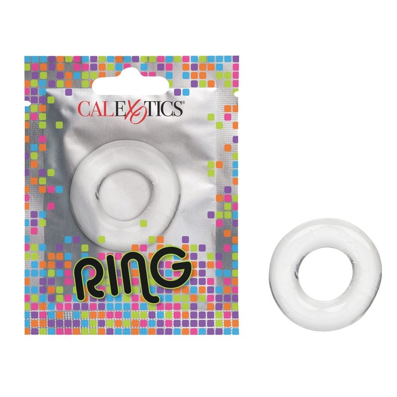 Calexotics Clear Foil Packed Penis Ring for Enhanced Sexual Experience